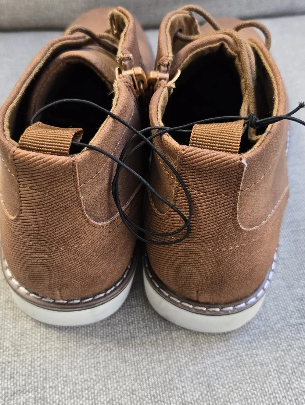 Steve Maddwn Boys  Brown Chukka Boots - Classic Casual Lace-Up